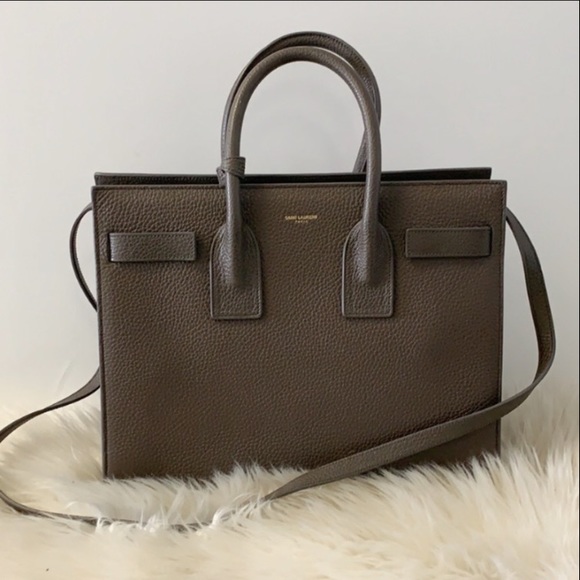 Saint Laurent Handbags - Saint Laurent Sac De Jour brown leather tote
